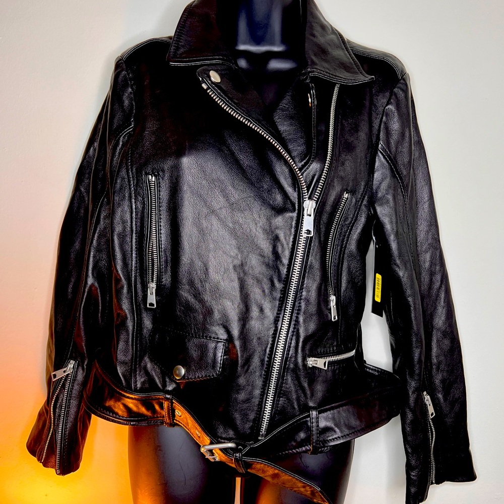 Leather jacket